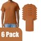 Gildan Men's Ultra Cotton Short Sleeve T-Shirt, Texas Orange Blank Tee for DIY Projects (2-14 Pack)